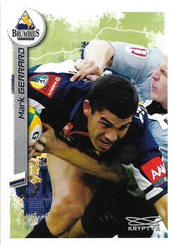 2003 Kryptyx The Defenders Australian Rugby Union #32 Mark Gerrard Front